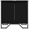 vidaXL Bathroom Sink Cabinet Black Oak 60 x 35 x 60 cm Engineered wood