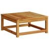 vidaXL 5 Piece Patio Lounge Set with Cushions Solid Wood Acacia