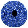 vidaXL Boat Rope Blue 0.31 " 164.0 ' Polypropylene