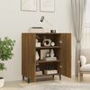 vidaXL Sideboard Brown Oak Engineered Wood Medium Sideboard