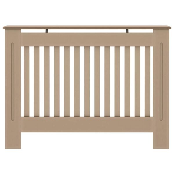 vidaXL Radiator Cover 44.1"x7.5"x32.1" MDF