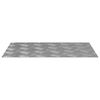 vidaXL Stair Tread Rectangular 2 pcs Silver 23.62 x 15.75 in Aluminium
