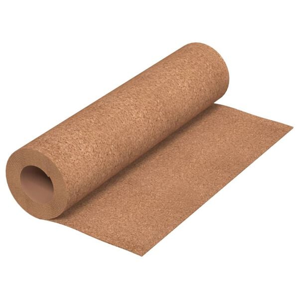 vidaXL Cork Roll 39.4"x196.9" 0.2"