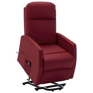 vidaXL Stand Up Chair Wine red