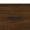 vidaXL Coffee Table Brown Oak Engineered Wood Medium Coffee Table