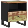 vidaXL Bedside Cabinet Set of 2 Multicolor