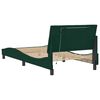 vidaXL Bed Frame Dark green