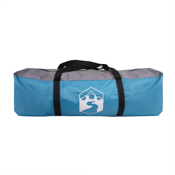 vidaXL Camping Tarp Blue 169.3x149.6x82.7" Waterproof