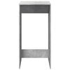 vidaXL Bar Table Concrete grey Engineered wood Large Modern Bar Table