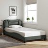 vidaXL Bed Frame Dark Grey