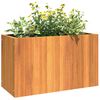 vidaXL Garden Planter Brown Solid Acacia wood Medium Durable