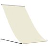 vidaXL Retractable Awning Cream 39.4"x59.1" Fabric and Steel