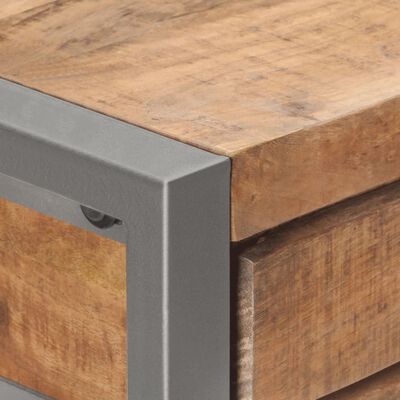 vidaXL Console Table 37.4"x13.8"x29.5" Solid Mango Wood