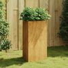 vidaXL Garden Planter Rusty Corten Steel Medium Garden Planter