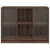 vidaXL Sideboard Brown oak Engineered wood Large Sideboard Rectangular