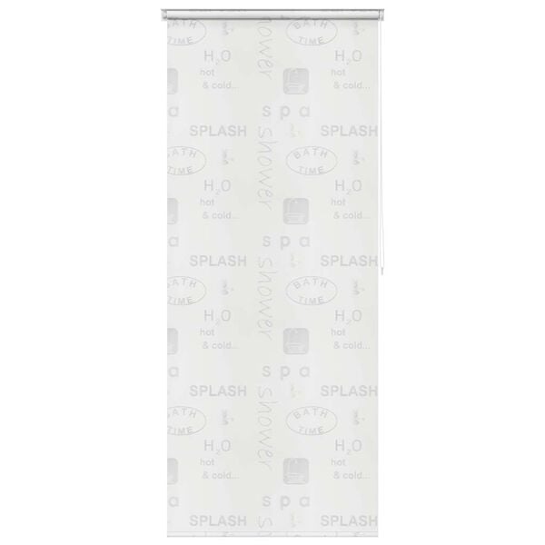 vidaXL Shower Roller Blind 39.4"x94.5" Splash