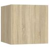 vidaXL TV Cabinet Set Set of 6 Sonoma oak Engineered wood Small