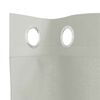vidaXL Voile Curtains with Grommets 2 pcs Light Grey 55.1x68.9"