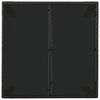 vidaXL Garden Dining Set Black