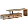 vidaXL TV Stand Multicolor Solid Reclaimed Wood Medium TV Stand
