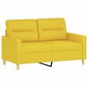 vidaXL Sofa Set Light Yellow