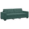 vidaXL Sofa Dark Green 87.01 x 30.71 x 31.50 in Fabric