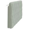vidaXL Headboard Cushion Light Grey Velvet 59.8 in Removable Covers
