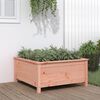 vidaXL Garden Planter Natural Wood Solid Douglas Wood Large Durable