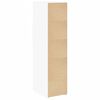 vidaXL Highboard White Engineered Wood Tall and slim Highboard