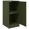 vidaXL Sideboard Olive Green Cold-rolled steel Medium Sideboard