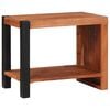 vidaXL Bookshelf Brown 50 x 30 x 40 cm Solid Acacia wood