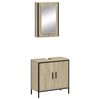 vidaXL Bathroom Furniture Set Sonoma oak