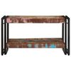 vidaXL Coffee Table Multicolor Solid Reclaimed Wood, Iron Medium Durable