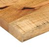 vidaXL Table Top Natural Solid mango wood 70.9x7.9 in Durable