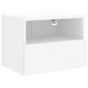 vidaXL TV Wall Cabinet Set of 2 White Engineered wood Small