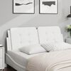 vidaXL Headboard Cushion White