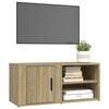 vidaXL TV Cabinet Set of 2 Sonoma oak Engineered wood Standard