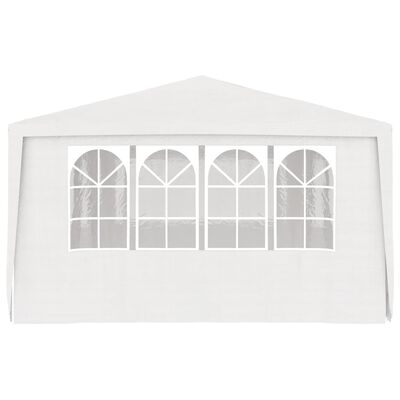 vidaXL Professional Party Tent with Side Walls 13.1'x19.7' White 0.3 oz/ft²
