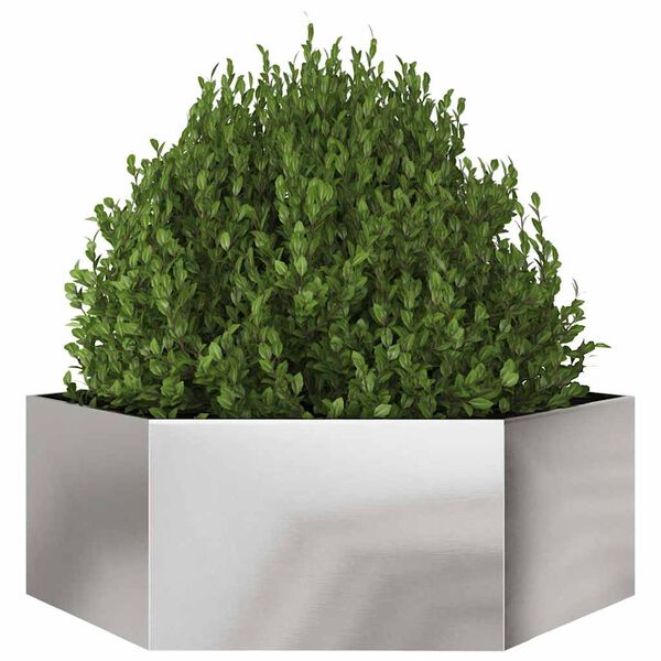 vidaXL Garden Planter Stainless Steel Large Durable Garden Planter