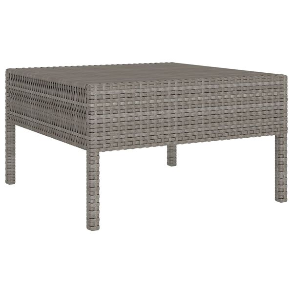 vidaXL Garden Lounge Set Gray
