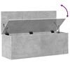 vidaXL Storage Box Concrete Grey Engineered Wood Large Storage Box