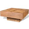 vidaXL Coffee Table Brown Solid mango wood Small Durable Coffee Table
