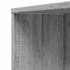 vidaXL Narrow Bathroom Cupboard Grey sonoma Engineered wood Slim