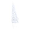 vidaXL Artificial Half Christmas Tree White PVC