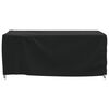 vidaXL Garden Furniture Cover Black 420D oxford with PU coating