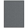 vidaXL Doormat Anthracite Polypropylene and PVC 35.4 x 47.2 in Non-slip