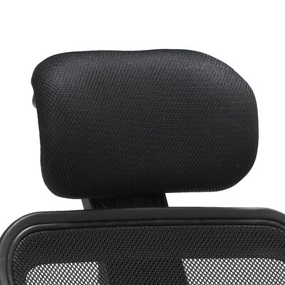 vidaXL Office Chair Plastic Black 41.7"-46.5"