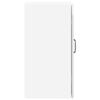 vidaXL Kitchen Wall Cabinet High gloss white Engineered wood Medium