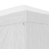 vidaXL Party Tent 9'10"x9'10" White