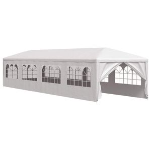 vidaXL Garden Marquee 118.1"x472.4" White